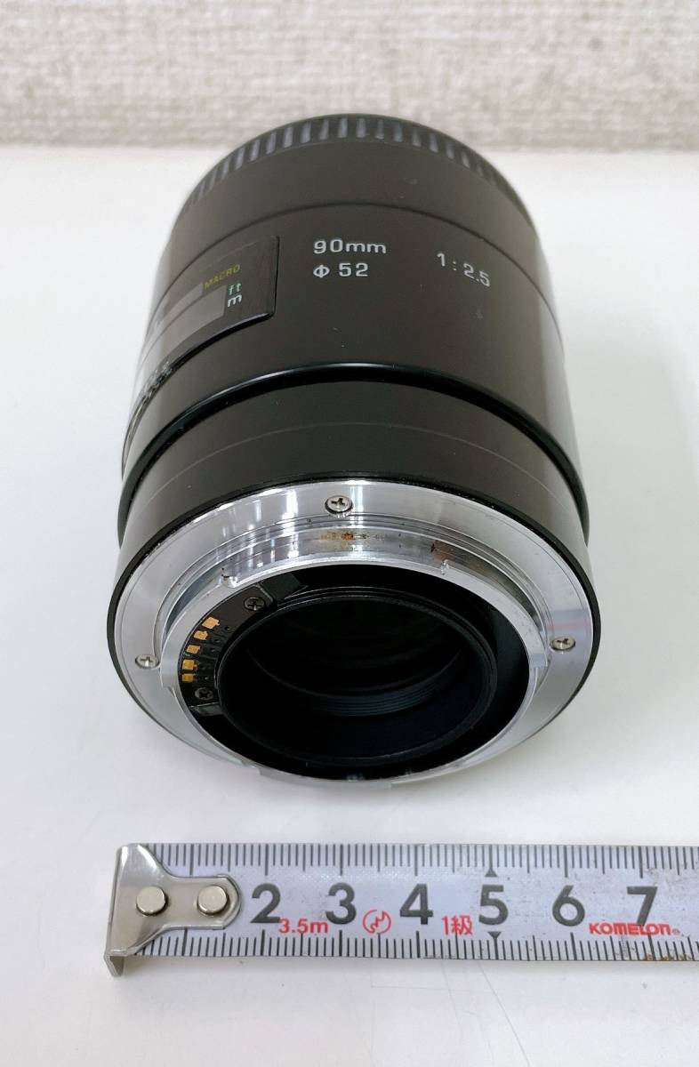 【TAMRON タムロン 単焦点 マクロレンズ SP AF90mm】1:2.5/Φ52/FOR ミノルタ/ケース入り/A48018_画像4