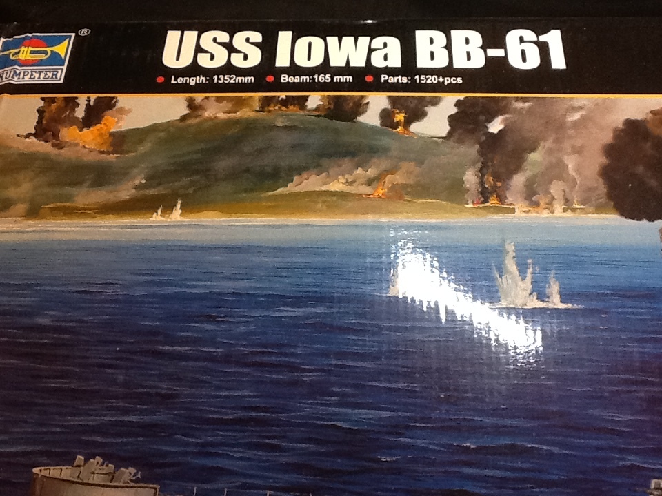 トランペッター社 1/200 USS 戦艦 アイオワ BB-61_画像2