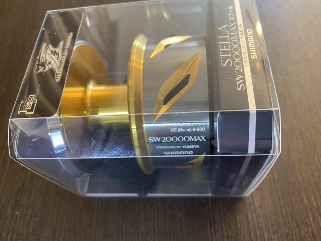 未使用】夢屋 20000MAXスプール 20ステラSW 未使用新品 未使用】夢屋 20000MAXスプール 20ステラSW 未使用新品
