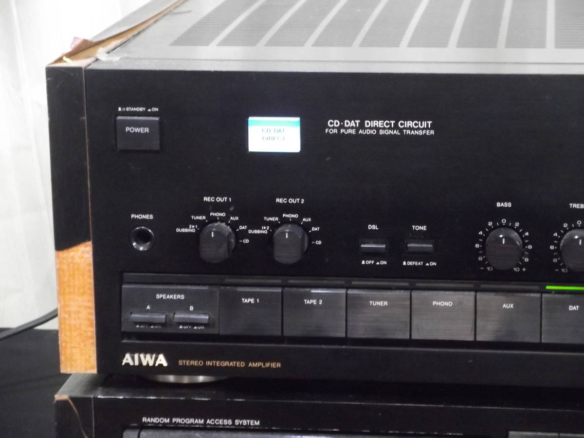 AIWA(アイワ):バブルコンポ CDS-777 アンプ部 + CDプレーヤー AIWA(アイワ):バブルコンポ CDS-777 アンプ部 + CDプレーヤー