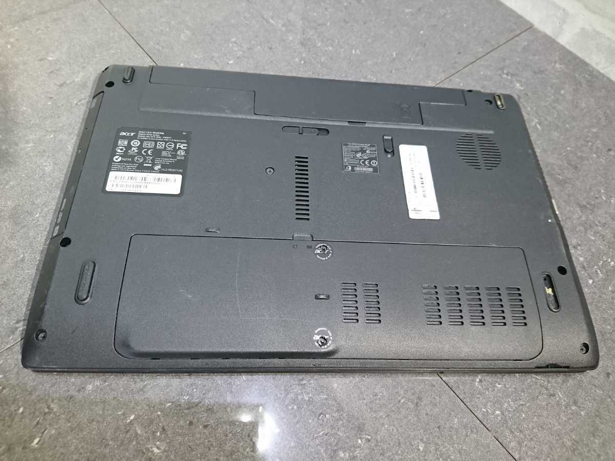[ used operation goods ] tube F48 acer Aspire 5742-F52D/K CPU core i5-M480 HDD500GB, memory 2GB, battery equipped, clean install ending 
