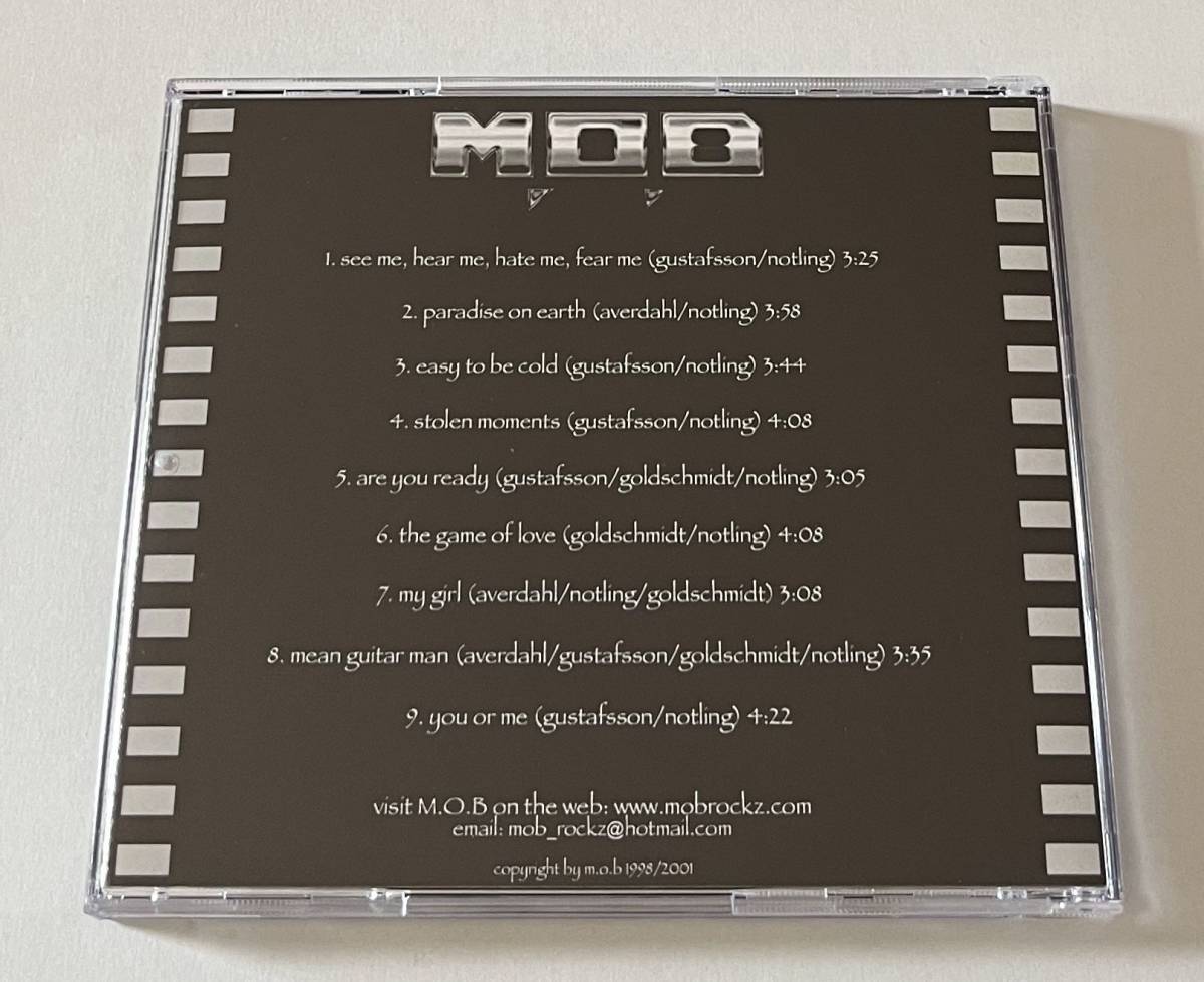 M3662◆M.O.B◆LOONY TUNES(1CD)輸入盤/スウェーデン産ヘヴィ・メタル_画像2