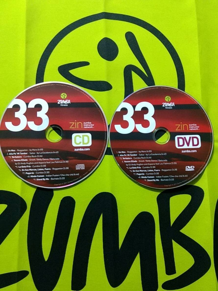 PayPayフリマ｜即決 ZUMBA ズンバ ZIN33 DVD ＆ CD インストラクター専用