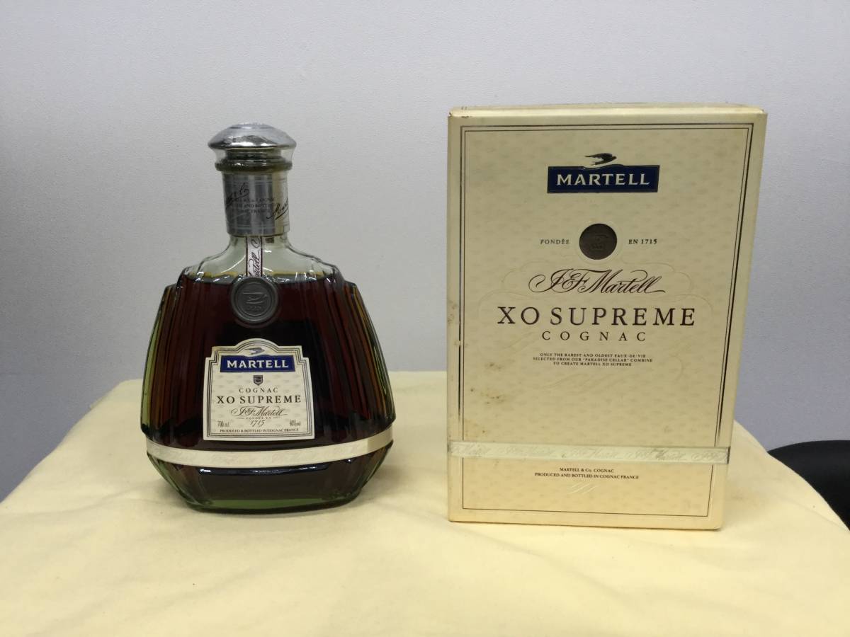 古酒未開栓】MARTELL XO SUPREME マーテル XO スプリーム 40% 700ml 箱