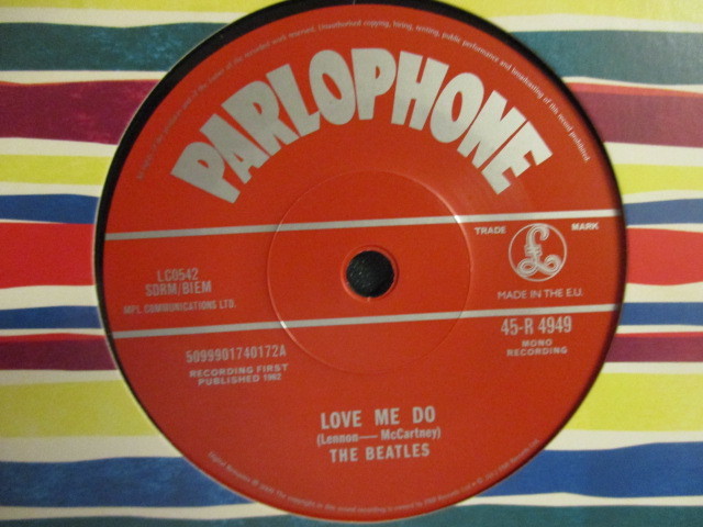 The Beatles : Love Me Do 7'' / 45s (( Rock )) c/w P.S. I Love You (( 落札5点で送料無料_画像2