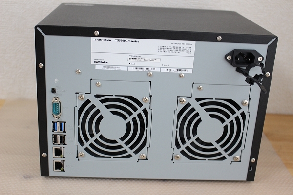 ☆Buffalo TeraStation TS5800DN4808 LAN接続 42TB(6TBx7基) NAS