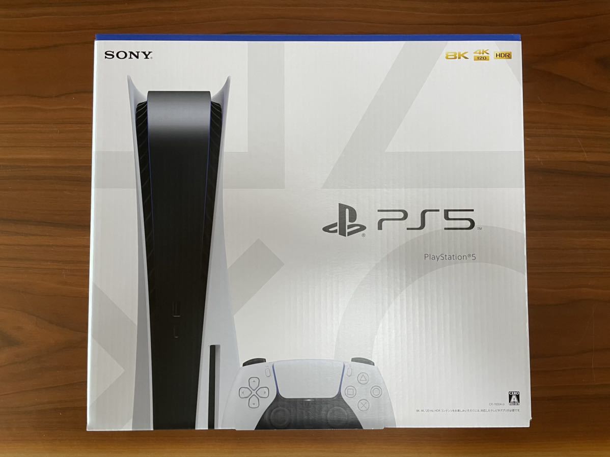 による PlayStation - 新品未開封 PS5 本体 CFI-1100A01 ディスク 