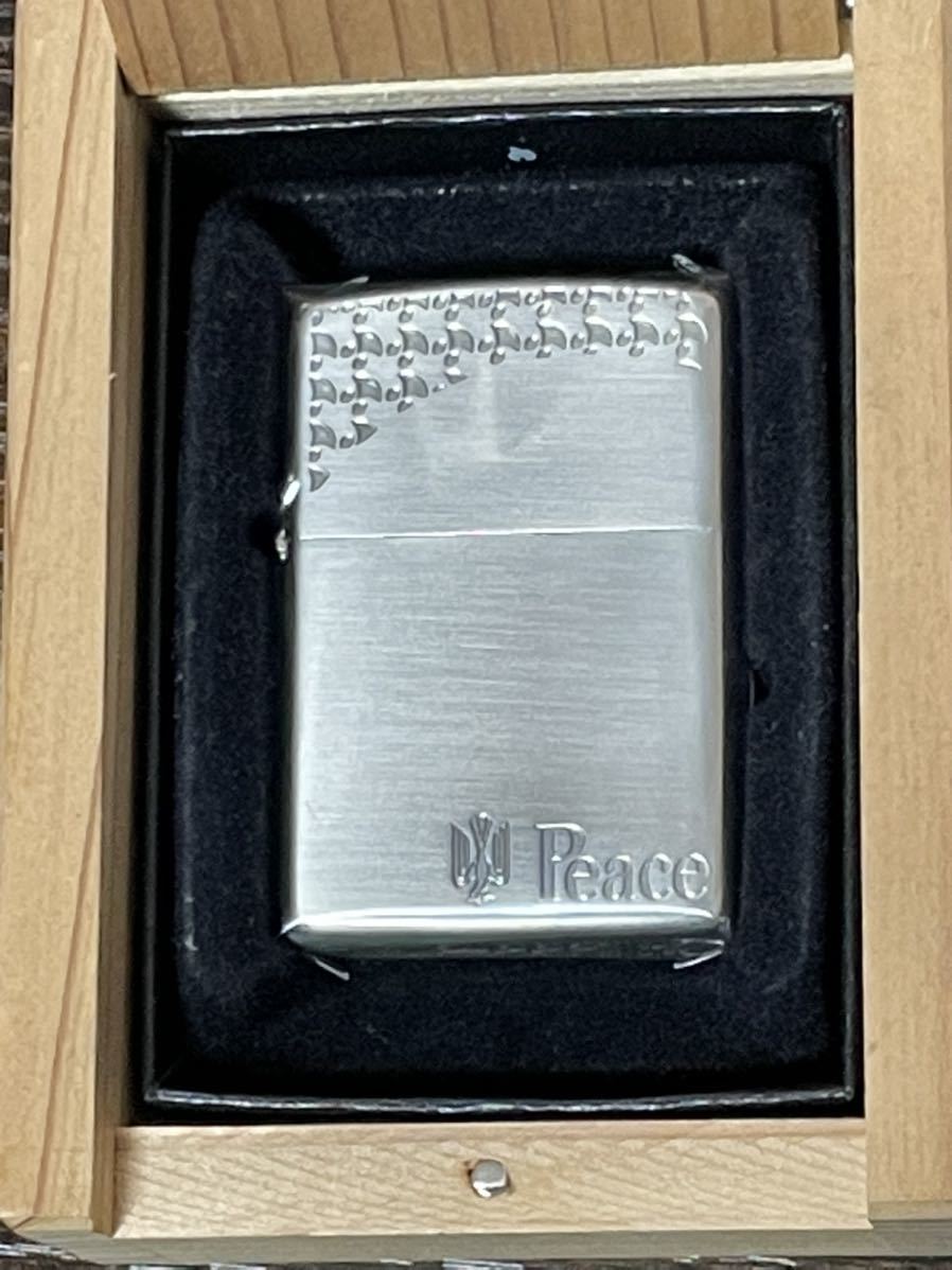 zippo Peace JT NIPPON 限定品 ピース 2面刻印 2012年製 懸賞品 デット