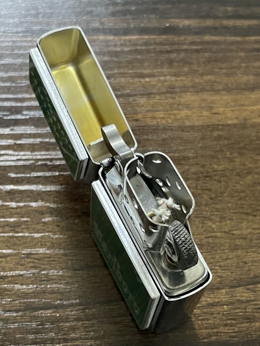 zippo Marlboro GREEN BIG METAL 限定品 マルボロ 2007年製 緑 立体メタル 限定数 500個 デットストック シリアルナンバー NO.426/500