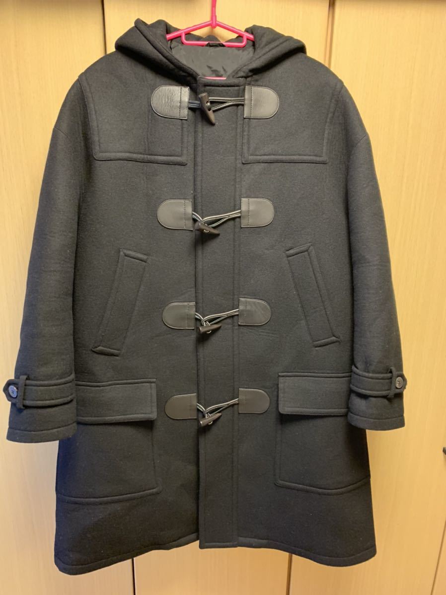 国内正規 18AW Neil Barrett ニールバレット オーバーサイズ ダッフルコート 黒 44 BCA218H F064_画像2