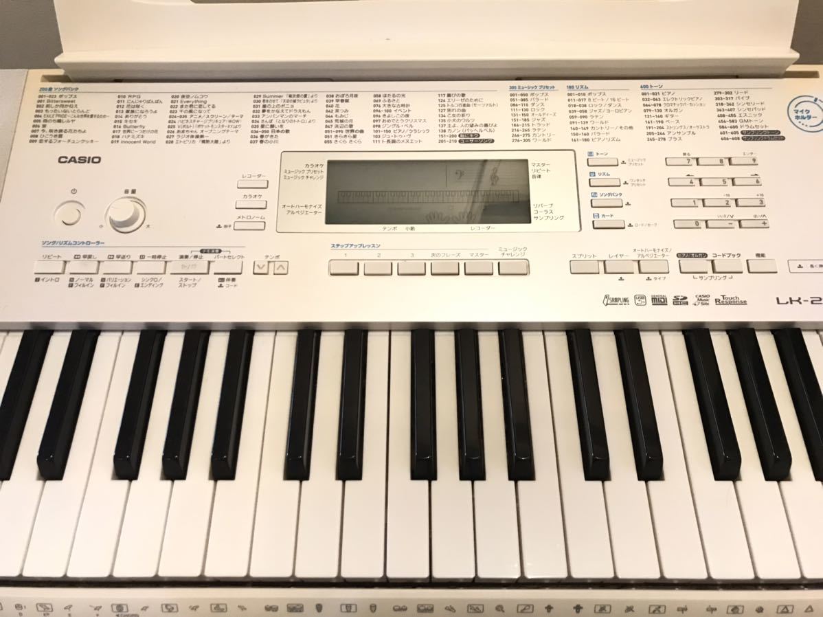 カシオ CASIO 電子ピアノ 光ナビゲーションキーボード LK221 カシオ