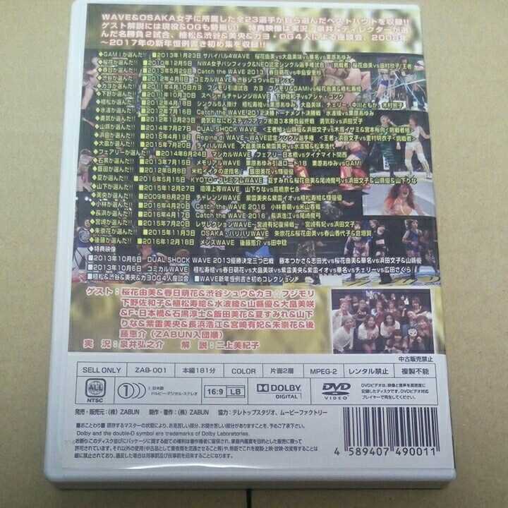 プロレスリングWAVE 2008~2017年 GAMI 桜花由美 華名 栗原あゆみ 大畠美咲 春日萌花 渋谷シュウ 水波綾 飯田美花 夏すみれ 紫雷イオ dvd|DVD プロレスリングWAVE 2008~2017年 GAMI 桜花由美 華名 栗原あゆみ 大畠美咲 春日萌花 渋谷シュウ 水波綾 飯田美花 夏すみれ 紫雷イオ dvd|DVD