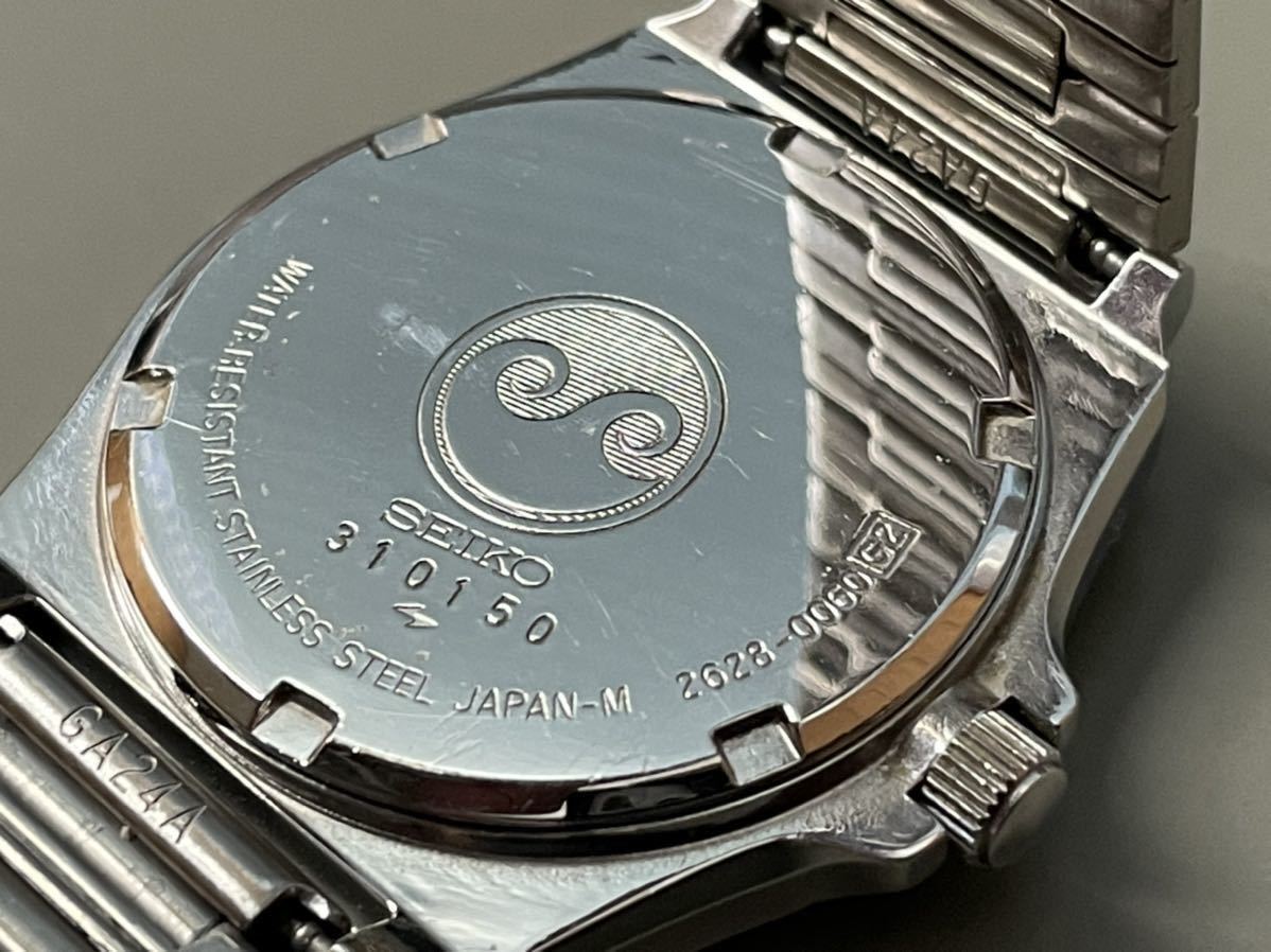 1円～ セイコー SEIKO クォーツSilver Wave シルバーウェーブ 2628-0060 スモセコ メンズ腕時計 稼動品