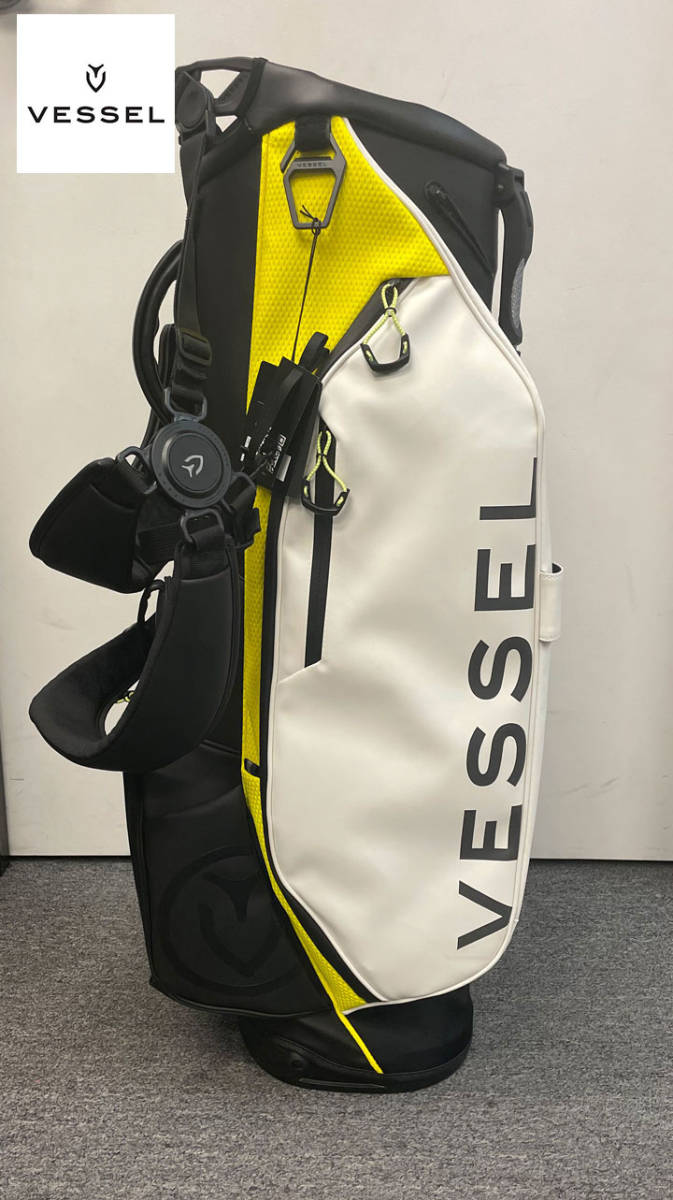【新品】Vessel ベゼル PLAYER III STAND Bag プレイヤー III スタンドバッグ ゴルフバッグ 6-Way シトリン ves3standbag6wct