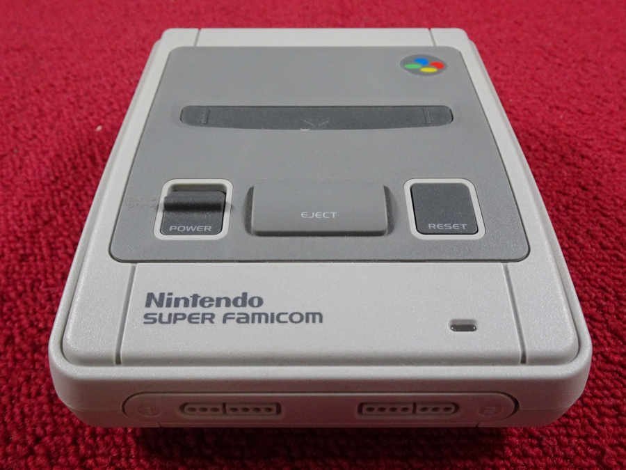 NINTENDO CLV-301 クラシックミニ スーパーファミコン 本体 箱付き＊ジャンク品【GH】_画像4