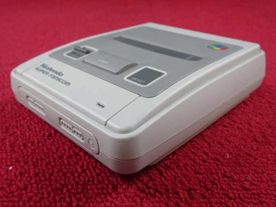 NINTENDO CLV-301 クラシックミニ スーパーファミコン 本体 箱付き＊ジャンク品【GH】_画像7