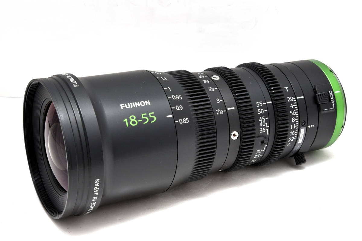 キレイ！ FUJINON MK18-55mm T2.9 フジノン MKシリーズ シネマズーム