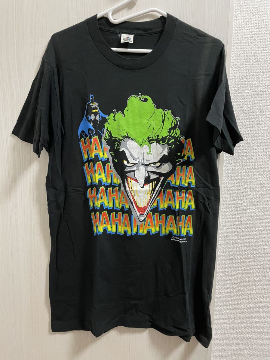 80s joker batman ヴィンテージtシャツ 映画 ジョーカー | inmano.com.br