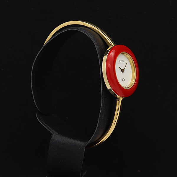 1円◇稼働◇正規良品◇箱付【グッチ】QZ 11/12 チェンジベゼル