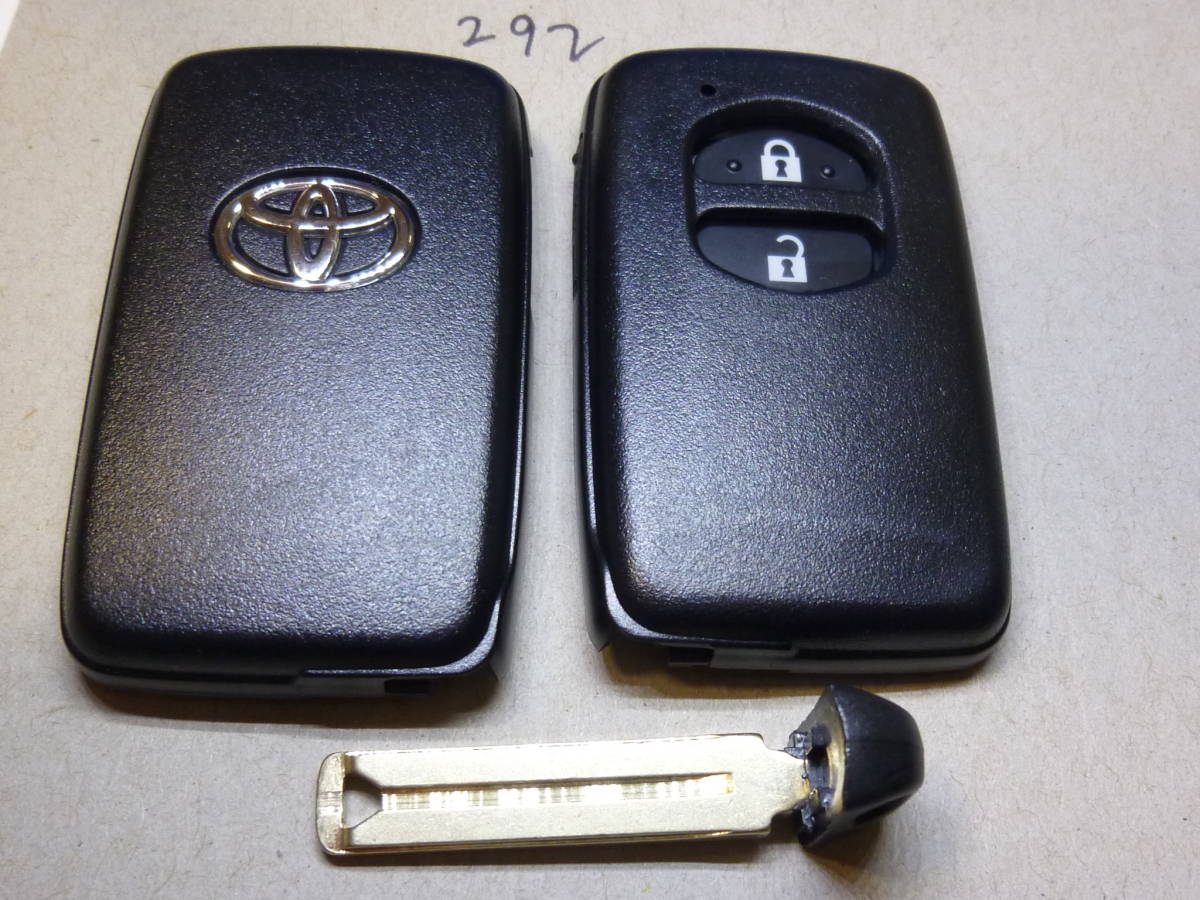 292. первый период . settled не регистрация Toyota оригинальный "умный" ключ 30 Prius aqua Vitz 130 Wish 20 ключ имеется 271451-5300