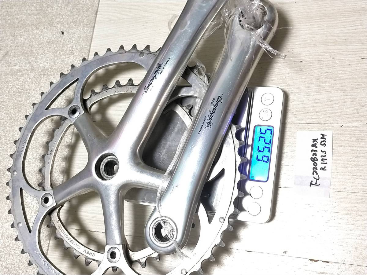 カンパニョーロ レコード10S ウルトラトルククランク 53 39T 170mm