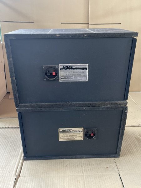 22073042 BOSE 301 MUSIC MONITOR-Ⅱ カラオケスピーカー ペア 動作