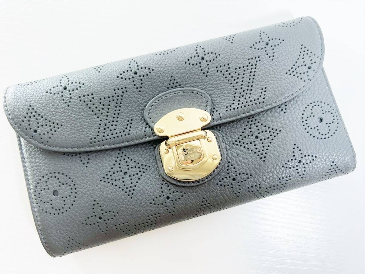 未使用 新品 Louis Vuitton ルイヴィトン マヒナ ポルトフォイユ