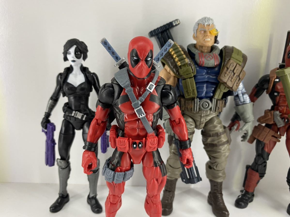 マーベルレジェンド marvel legends ハズブロ デッドプール、ケーブル