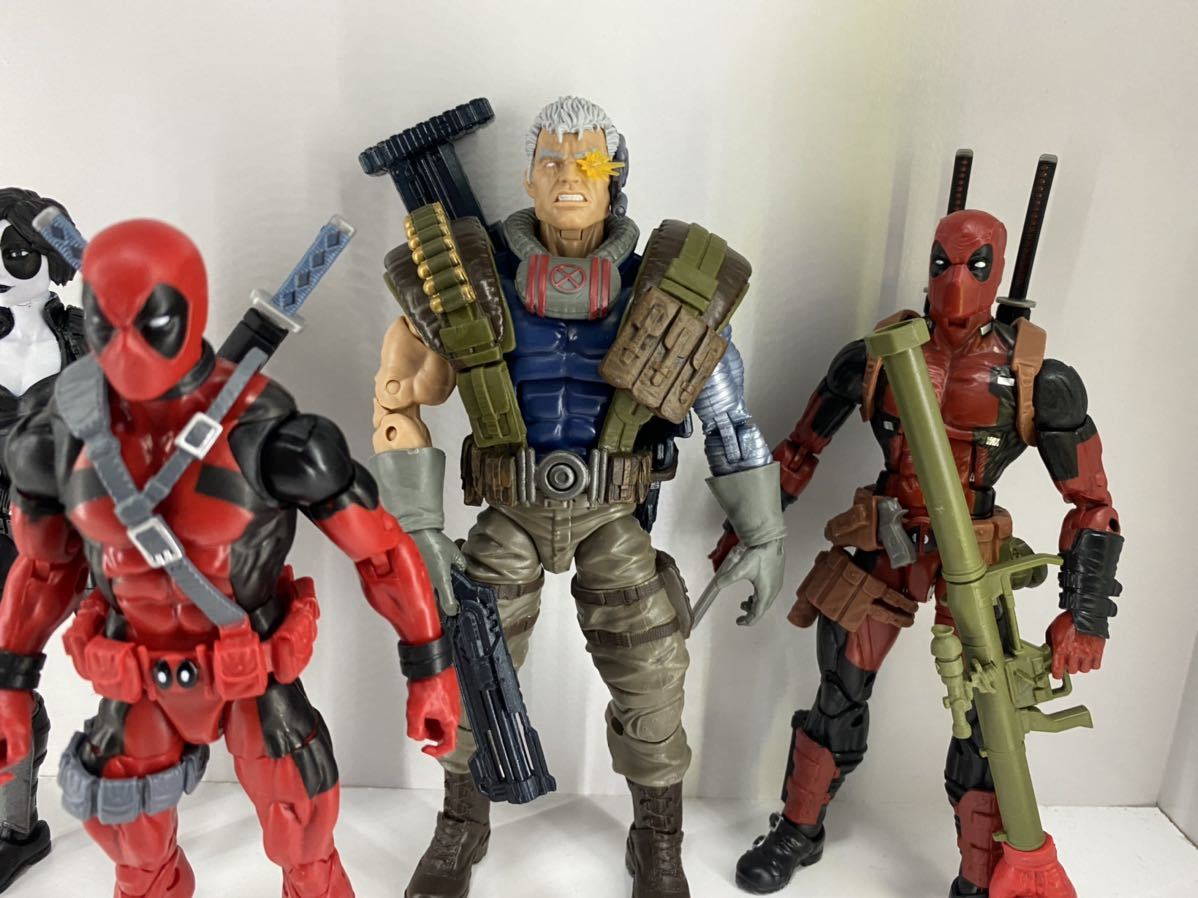 マーベルレジェンド marvel legends ハズブロ デッドプール、ケーブル