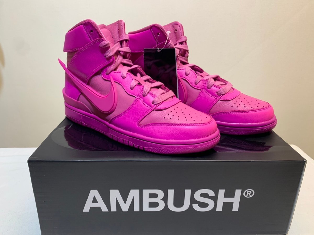 未使用品 NIKE ナイキ DUNK HI / AMBUSH ダンス アンブッシュ 25.5cm