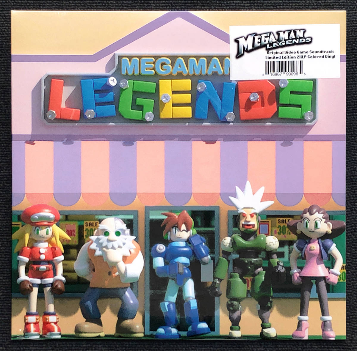 ◆新品◆2枚組◆アナログレコード限定盤◆輸入盤◆ロックマン◆ROCKMAN DASH MEGA MAN LEGENDS ORIGINAL SOUNDTRACK CAPCOM Ship To Shore_画像1