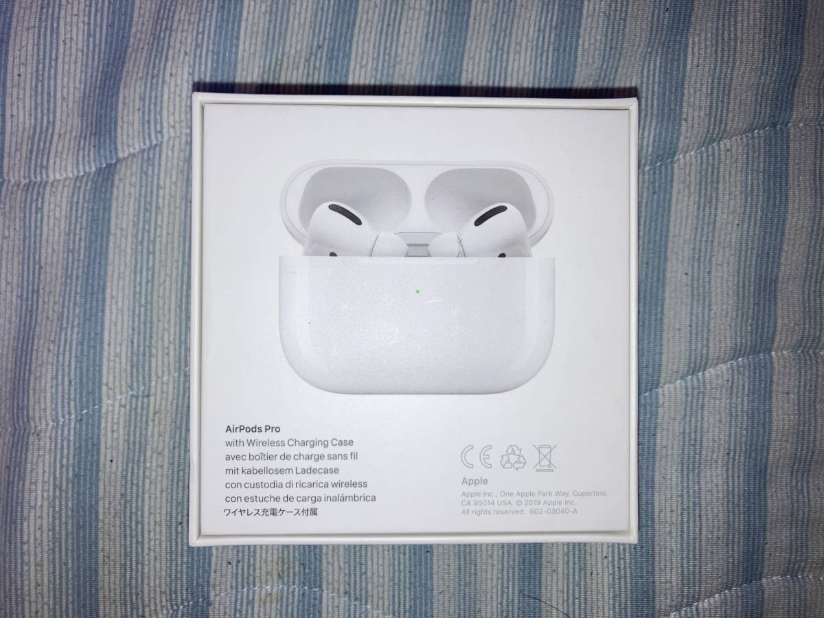 外箱付き】MWP22J/A Apple AirPods Pro 第1世代 充電ケース 純正