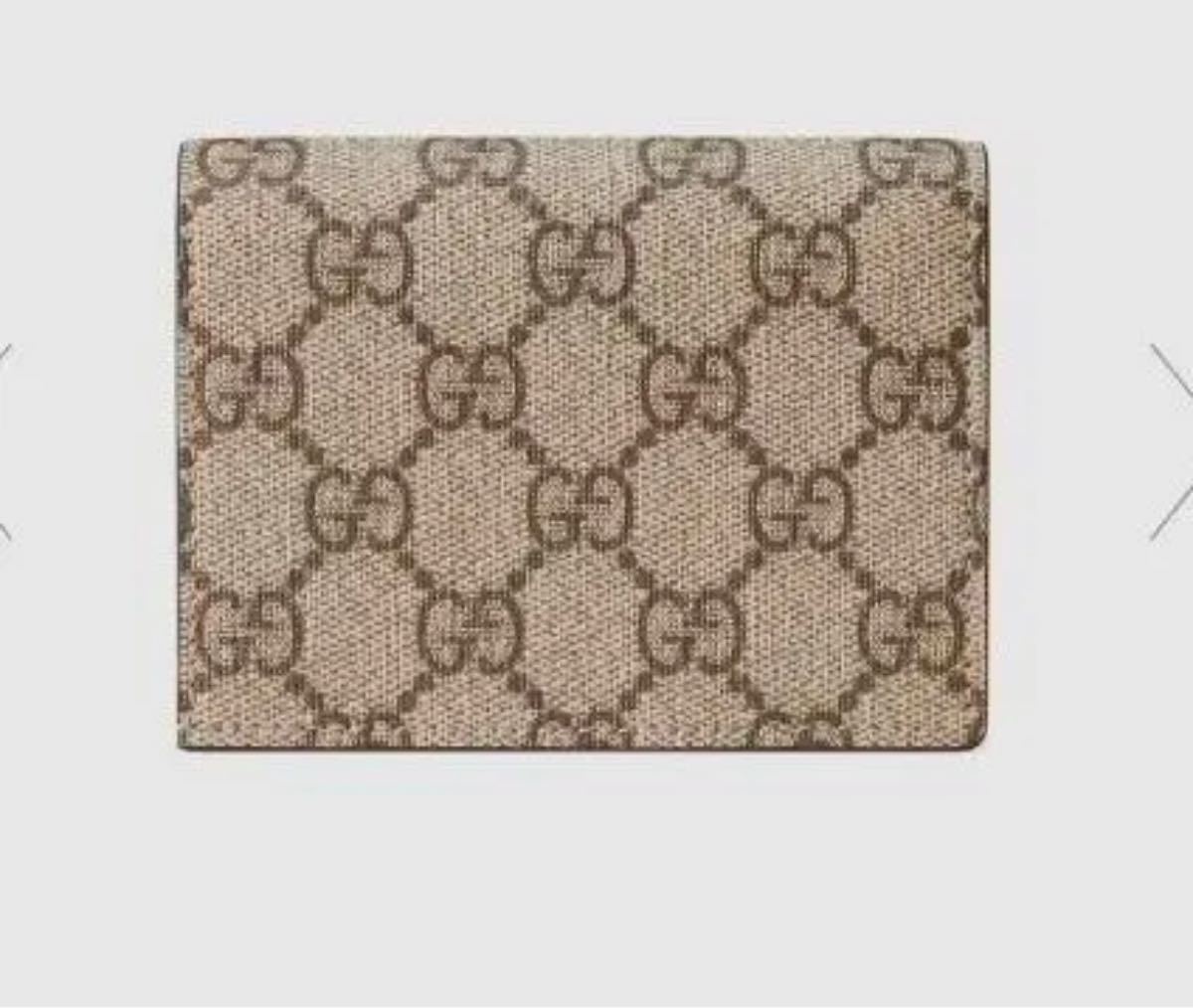 極美品 Gucci グッチ GGマーモント レザー&GGスプリーム 財布