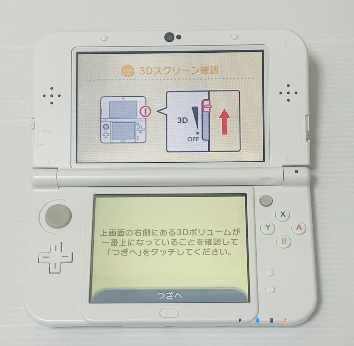 Yahoo!オークション   液晶美品 new ニンテンドー3DS LL パールホワイト