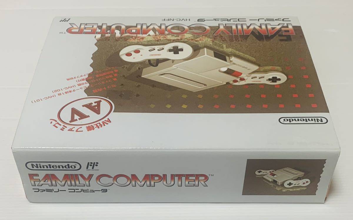 希少品 任天堂 Newファミコン AV仕様 HVC-NFF 新品 未使用品