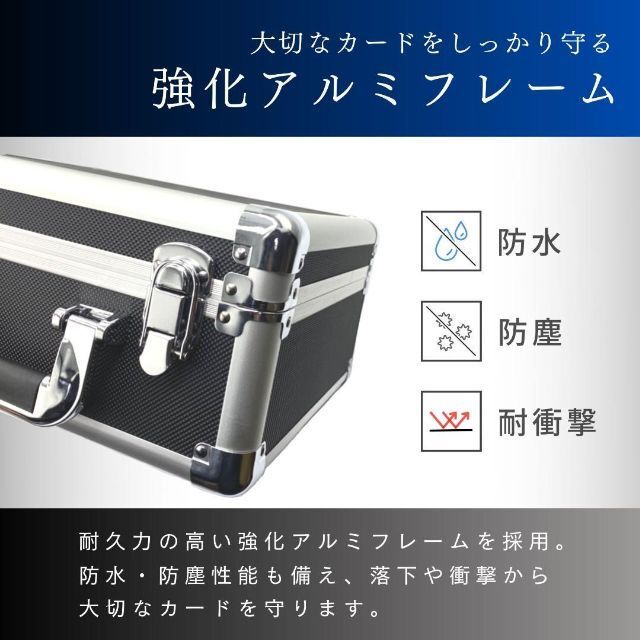 トレカ アタッシュケース 2800枚収納 デッキ ストレージボックス トレカ アタッシュケース 2800枚収納 デッキ ストレージボックス