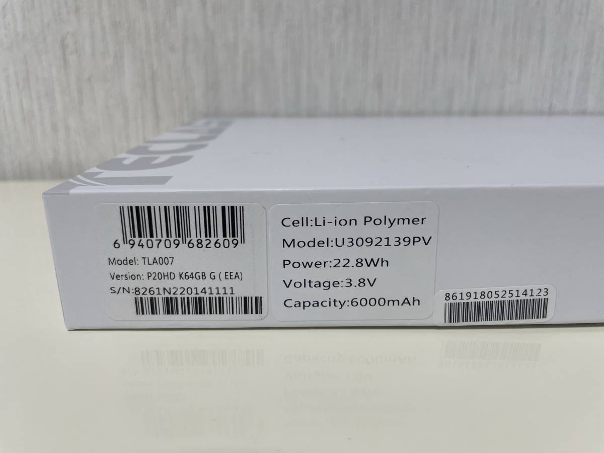 人気商品!】【人気商品!】P20HD K64GB TLA007 TPad TECLAST 携帯電話