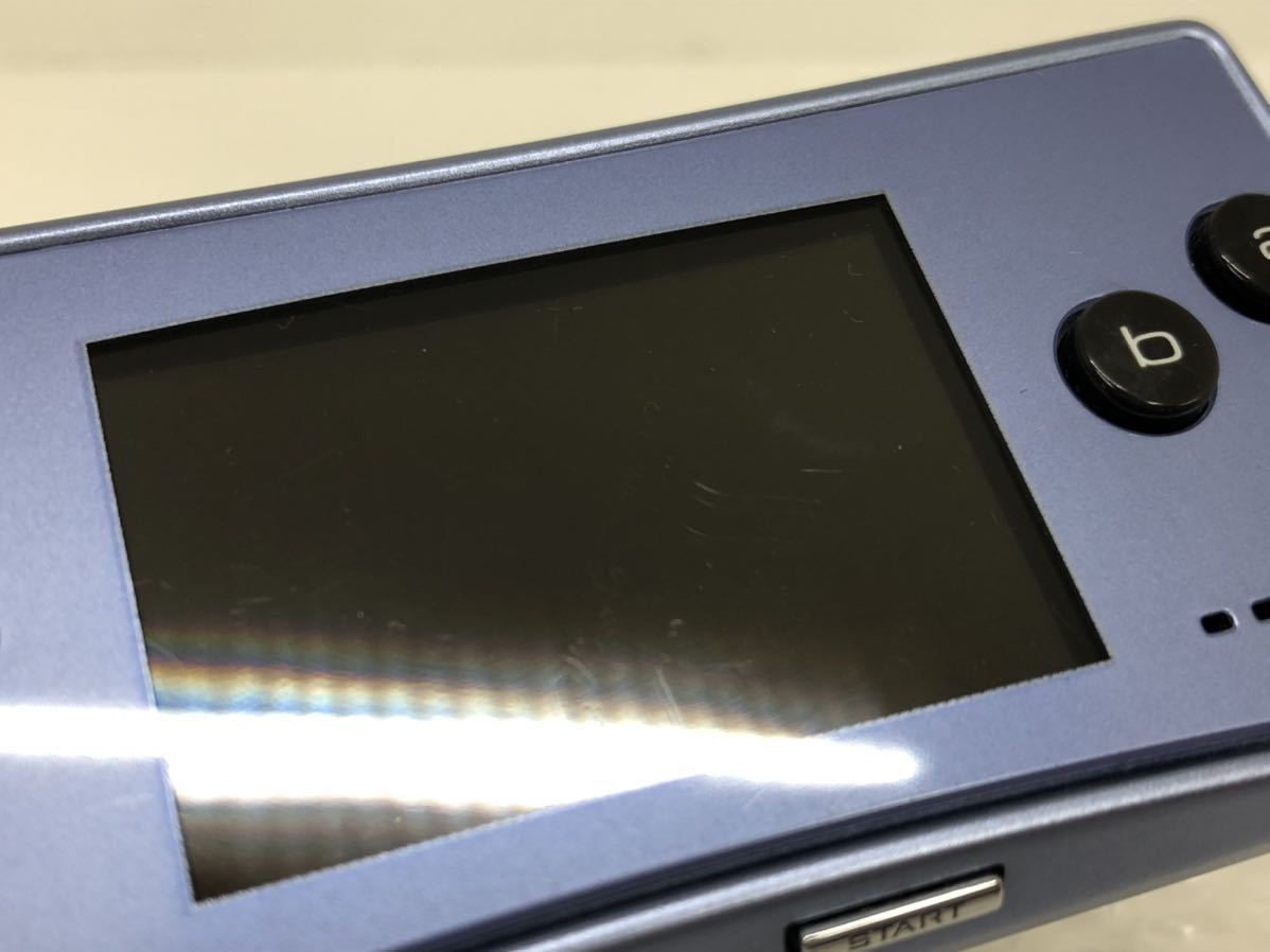 Nintendo ニンテンドー ゲームボーイミクロ 本体 OXY-001 ブルー_画像9