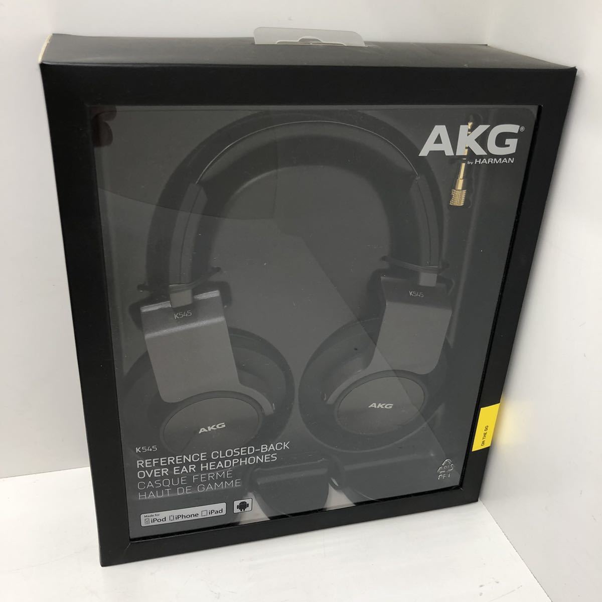 未開封】AKG by HARMAN K545 ヘッドホン ハーマン ブラック item