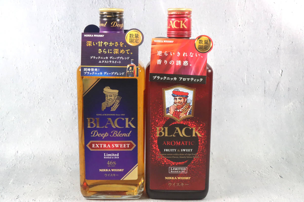 未開栓 Black NIKKA WHISKY 4種セット Deep Blend AROMATIC Deep 未開栓 Black NIKKA WHISKY 4種セット Deep Blend AROMATIC Deep
