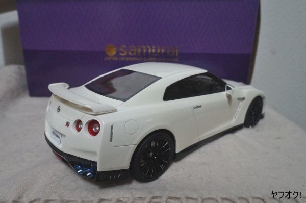 京商 サムライ 日産 GT-R プレミアムエディション 1/18 ミニカー R35