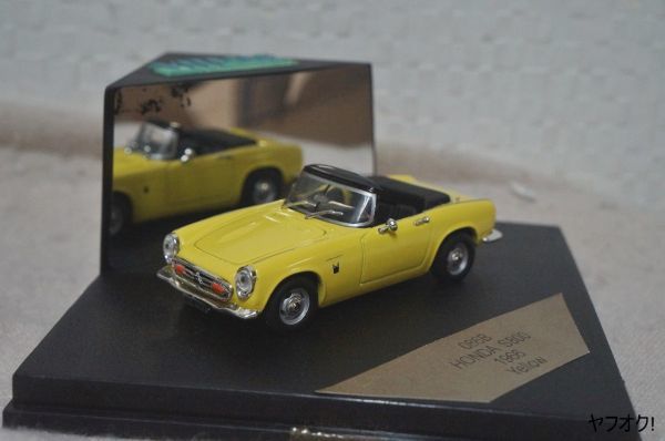 VITESSE Honda S800 1966 1/43 minicar yellow es bee 