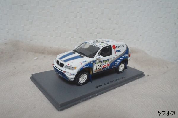 スパーク BMW X5 ｎ°205 Dakar 2003 1/43 ミニカー