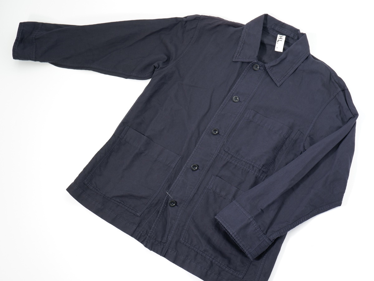 MHL. MARGARET HOWELLマーガレットハウエル 2020SS DRY COTTON LINEN TWILL  BLOUSONコットンリネンツイルジャケット[MJKA67965]