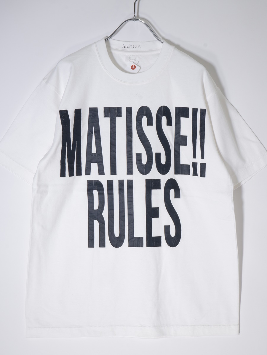 ジャクソンマティスJACKSON MATISSE 2021SS MATISSE RULES Tシャツ MTSA67840(その他の袖丈)｜売買