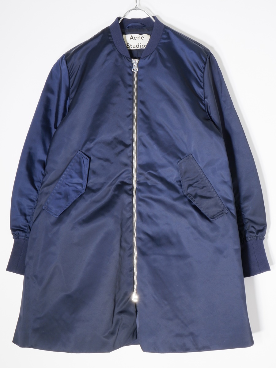 Acne Studiosアクネストゥディオズ ECLIPSE SHINE PAW15 ロングMA-1型