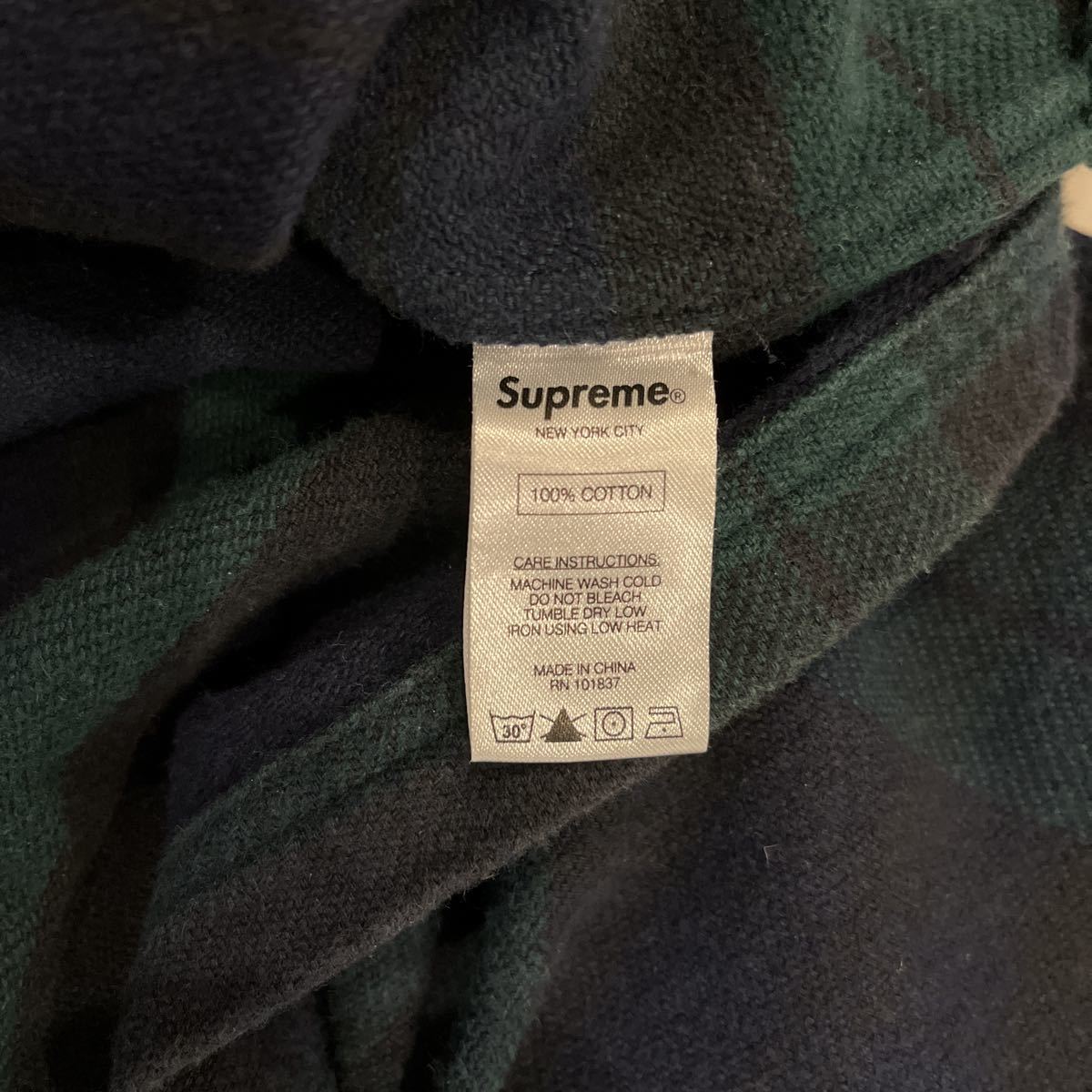 supreme hooded shirt Mサイズ 美品_画像5