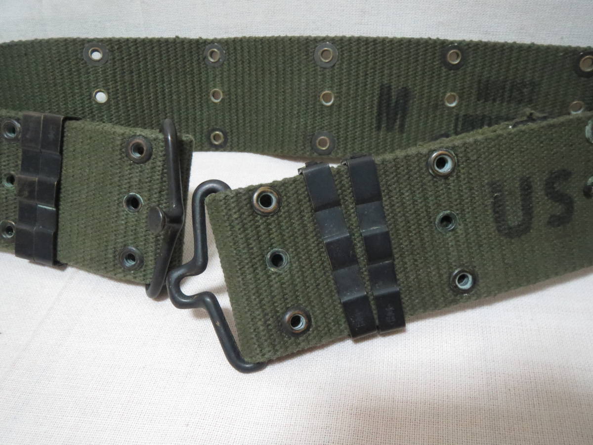 ☆実物 珍品 入手困難 アメリカ軍 M1956 ピストルベルト 縦織 M ☆実物 珍品 入手困難 アメリカ軍 M1956 ピストルベルト 縦織 M
