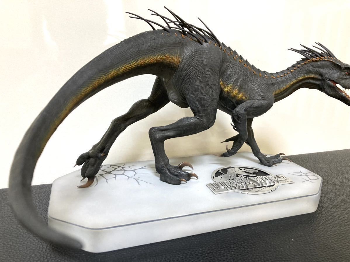 美品】w-dragon 万龍堂 インドラプトル 1/35 スタチュー 美品】w-dragon 万龍堂 インドラプトル 1/35 スタチュー