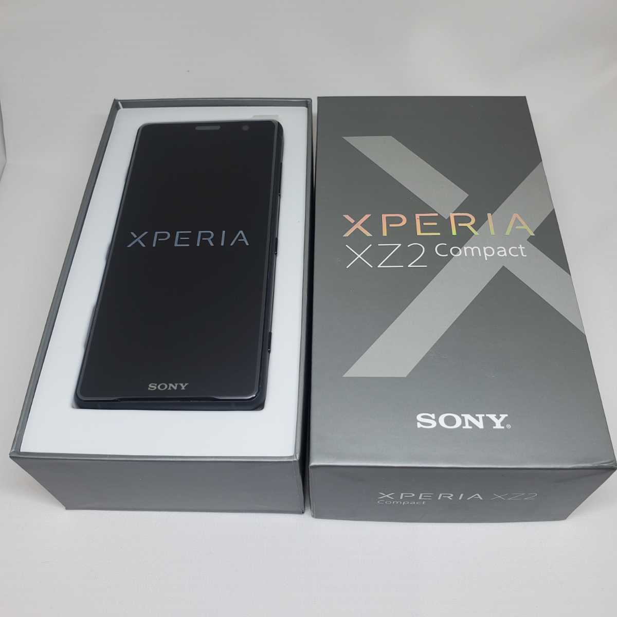 新品同等 Sony Xperia XZ2 Compact SO-05K ブラック 送料無料 SIMロック解除済み ネットワーク利用制限なし IMEI  353652091415514